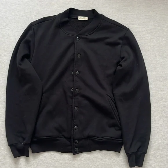 Brandy Melville John Galt Elana, New York, Black, Bomber Jacket, OS - Picture 6 of 12